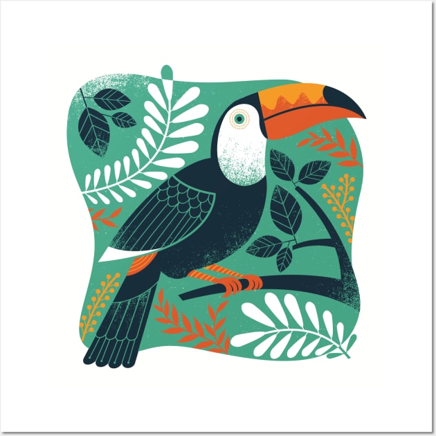 Toucan Wall Art by Lucie Rice Illustration and Design, LLC